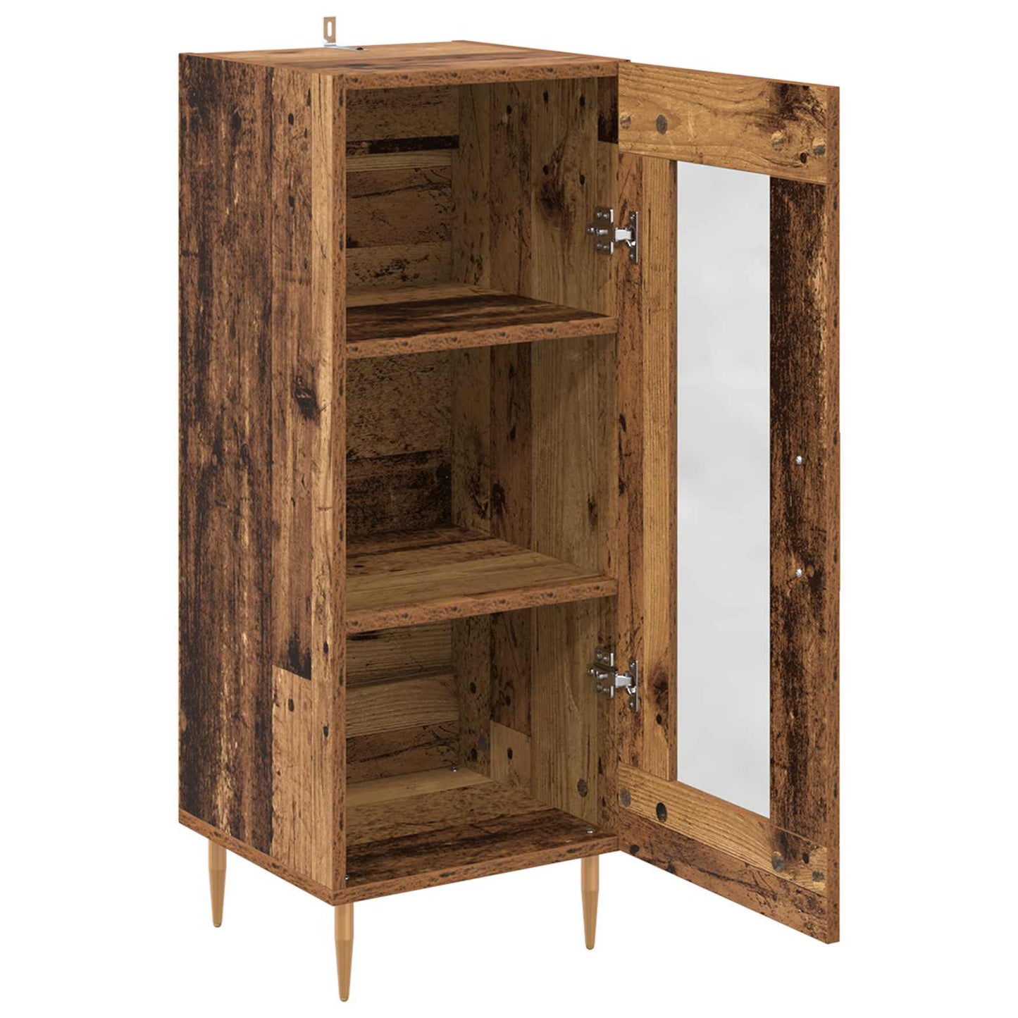 Sideboard Old wood 34 x 34.5 x 90 cm Engineered wood