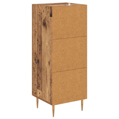 Sideboard Old wood 34 x 34.5 x 90 cm Engineered wood