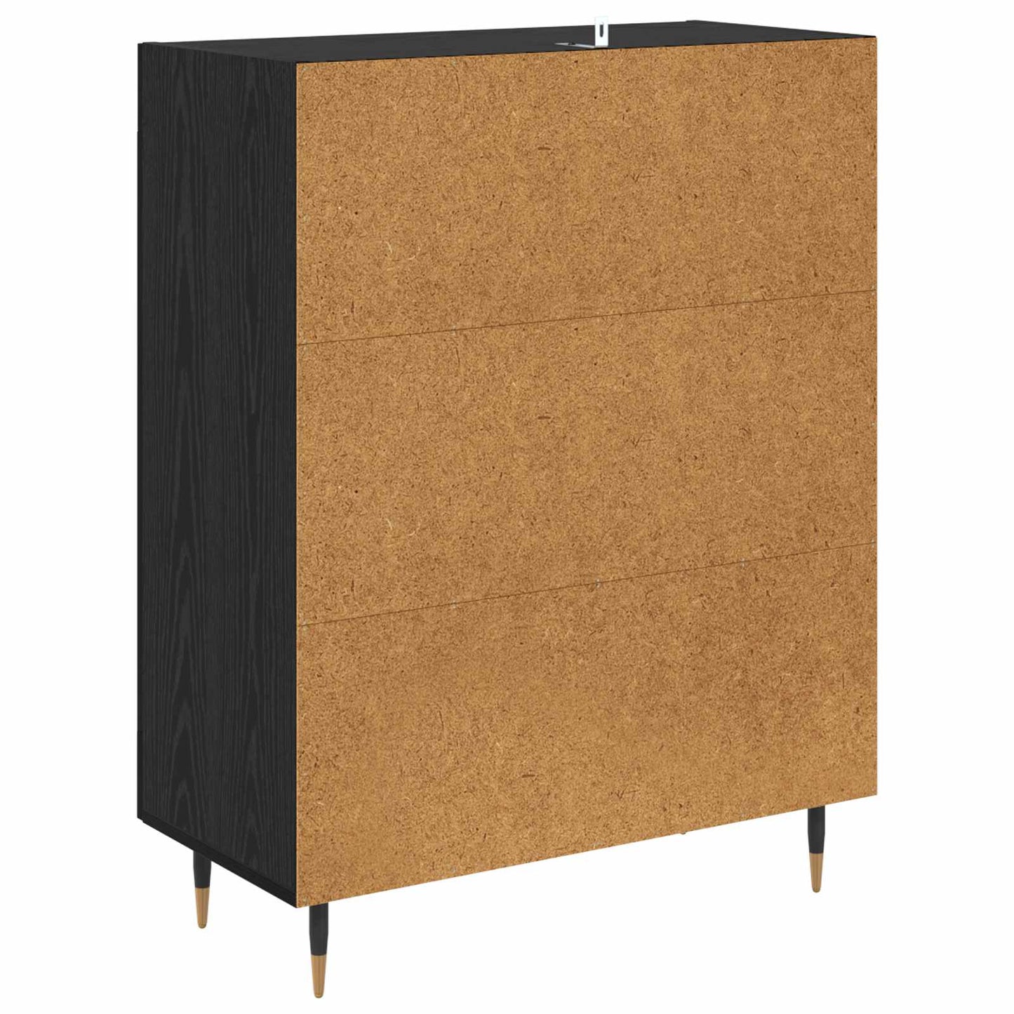 Sideboard Black Oak 69.5 x 34 x 90 cm Engineered Wood
