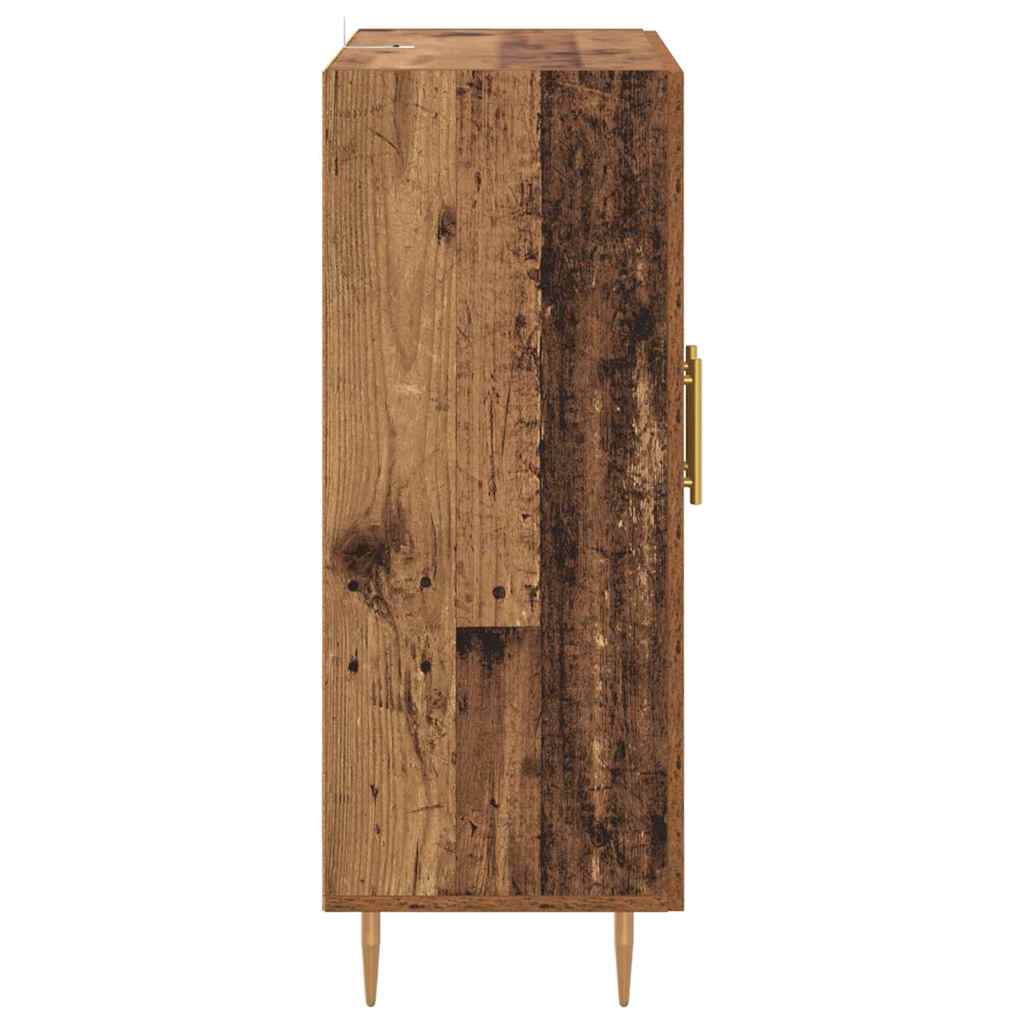 Sideboard Old Wood 69.5 x 34 x 90 cm Engineered Wood and Iron