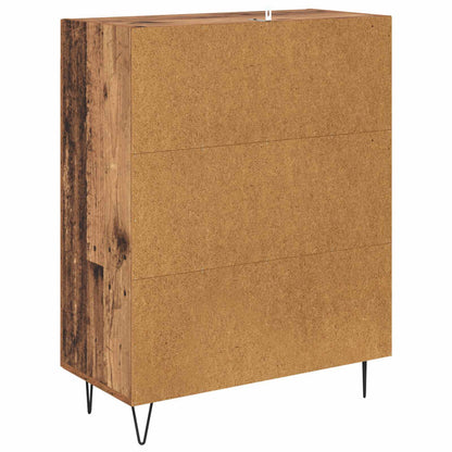 Sideboard Old Wood 69.5 x 34 x 90 cm Engineered Wood and Iron