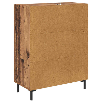 Sideboard Old Wood 69.5 x 34 x 90 cm Engineered Wood and Iron