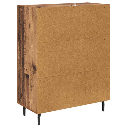 Sideboard Old Wood 69.5 x 34 x 90 cm Engineered Wood and Iron