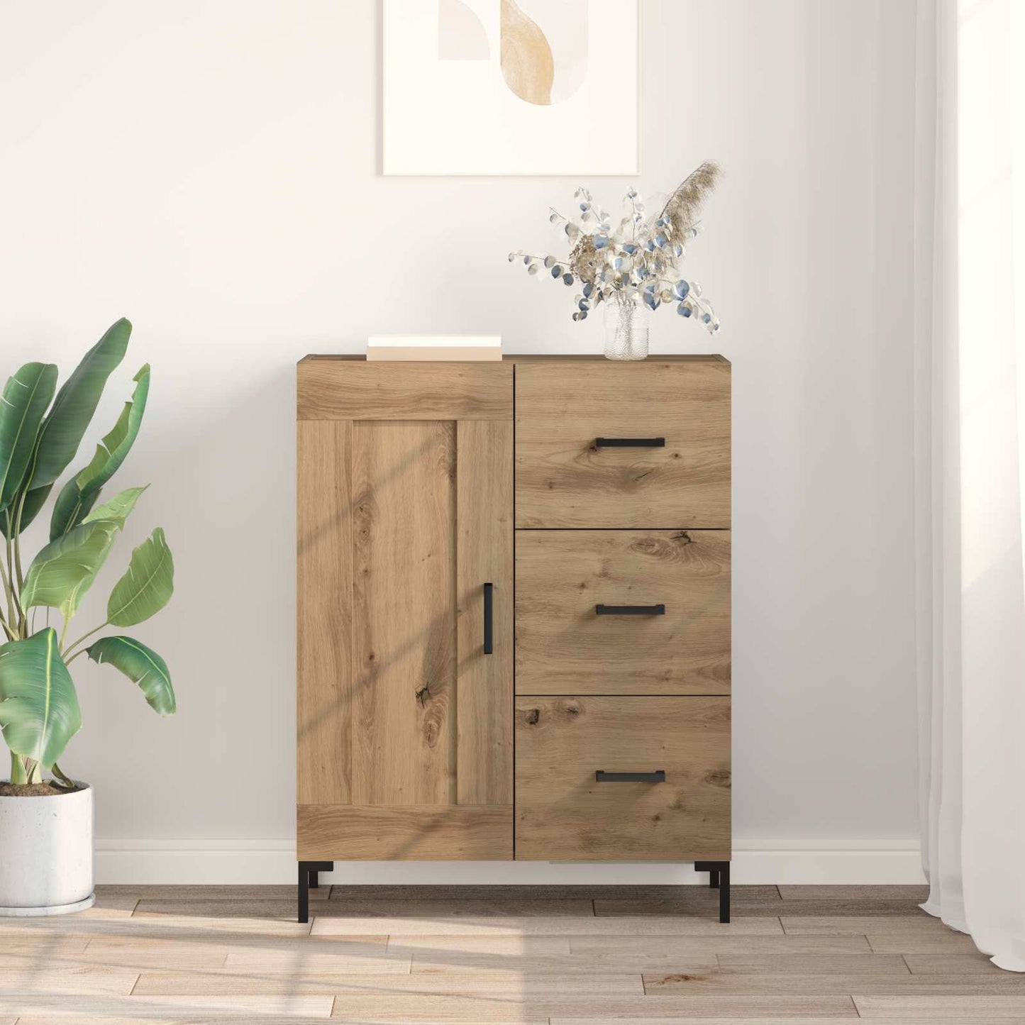 Sideboard Artisan oak 69.5 x 34 x 90 cm Engineered Wood