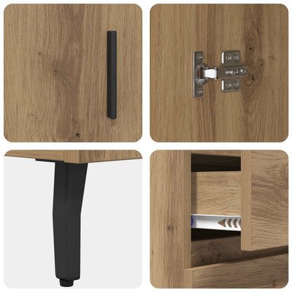 Sideboard with Drawer Artisan Oak 69.5 x 34 x 90 cm