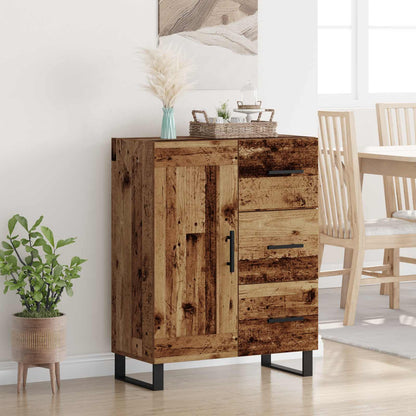Sideboard Old Wood 69.5 x 34 x 90 cm Engineered Wood and Iron