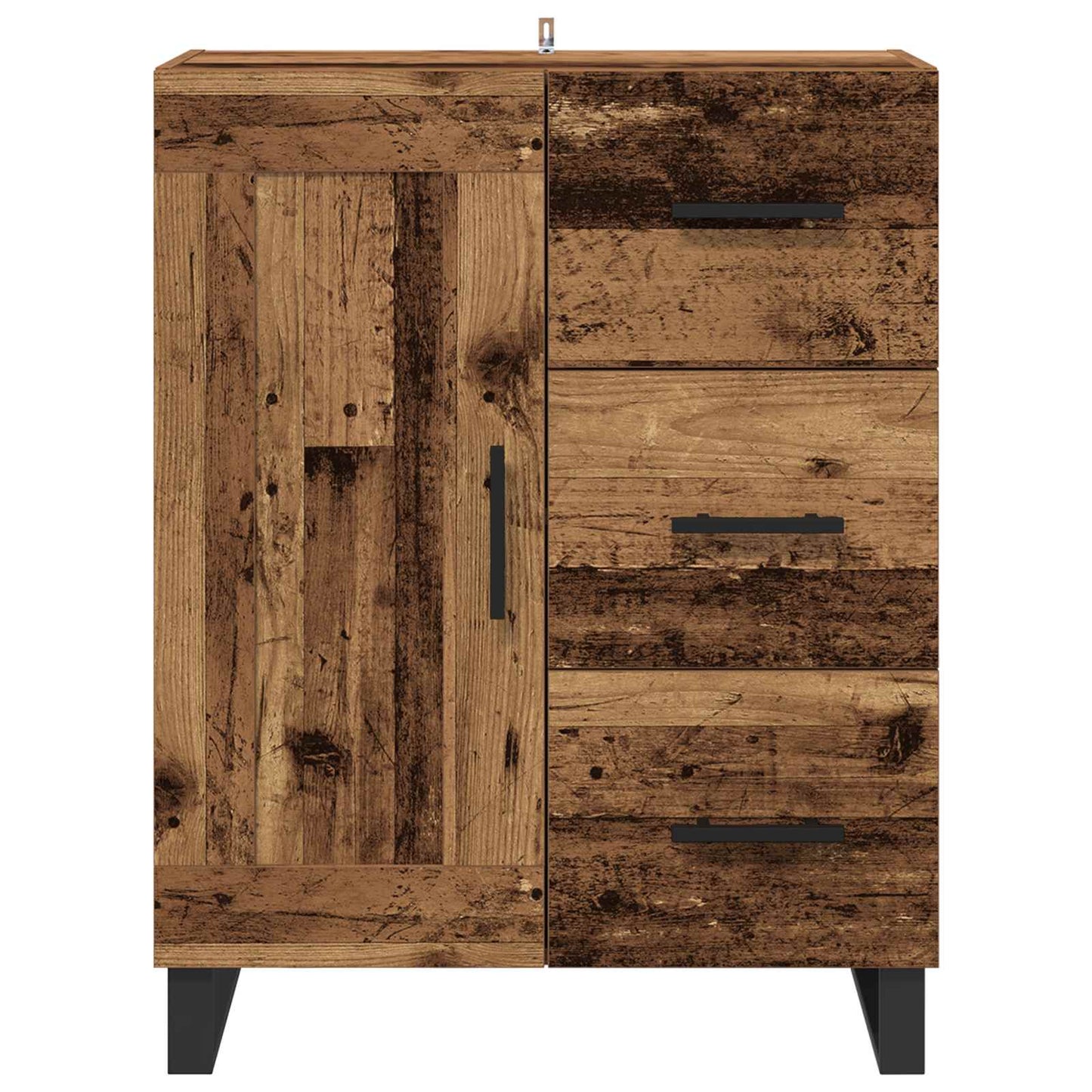 Sideboard Old Wood 69.5 x 34 x 90 cm Engineered Wood and Iron