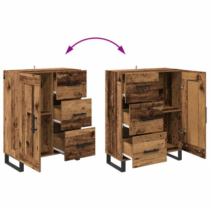 Sideboard Old Wood 69.5 x 34 x 90 cm Engineered Wood and Iron