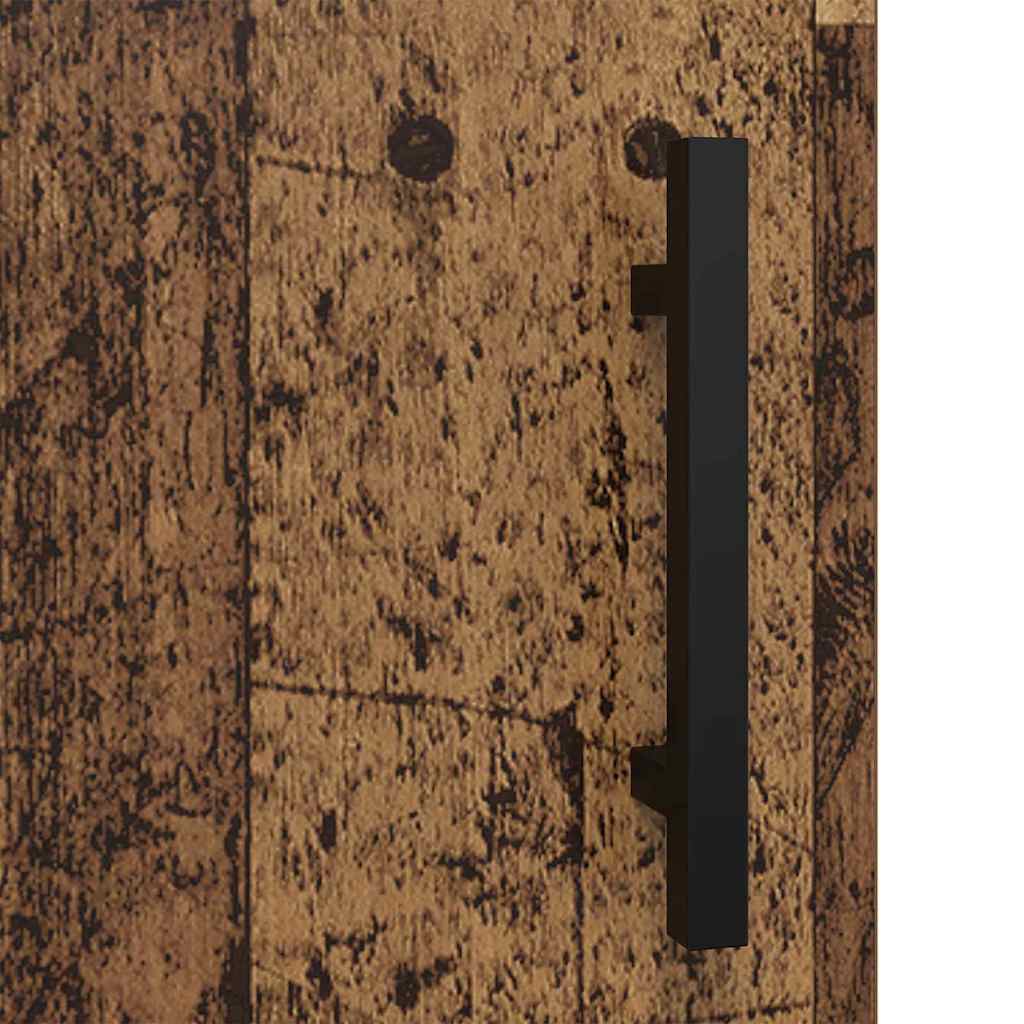 Sideboard Old Wood 34.5 x 34 x 90 cm Engineered Wood and Iron