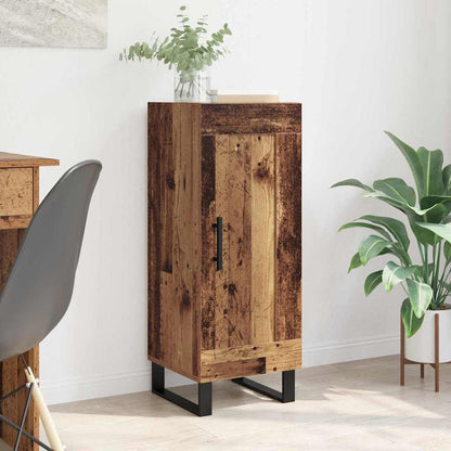Sideboard Old Wood 34.5 x 34 x 90 cm Engineered Wood and Iron
