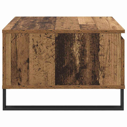 Coffee Table Old Wood 55 x 55 x 36.5 cm Engineered Wood