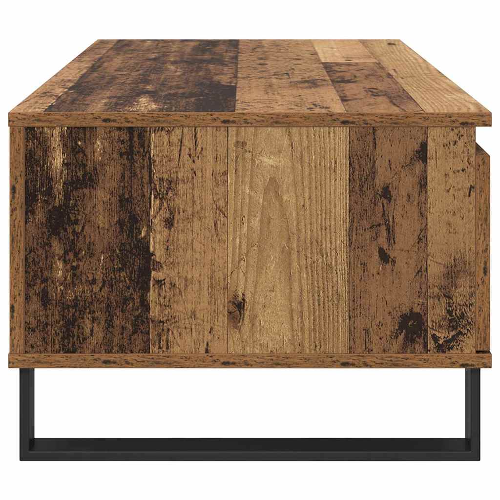 Coffee Table Old Wood 90 x 50 x 36.5 cm Engineered Wood