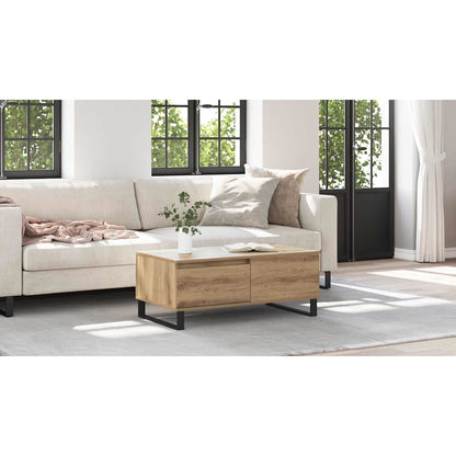 Coffee Table Artisan Oak 90 x 50 x 36.5 cm Engineered Wood