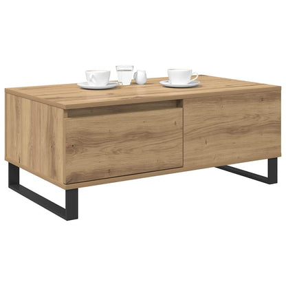 Coffee Table Artisan Oak 90 x 50 x 36.5 cm Engineered Wood