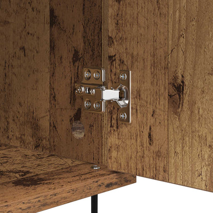 Sideboard Wall-mounted Old Wood 40 x 35 x 70 cm Engineered Wood