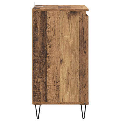 Sideboard Wall-mounted Old Wood 40 x 35 x 70 cm Engineered Wood
