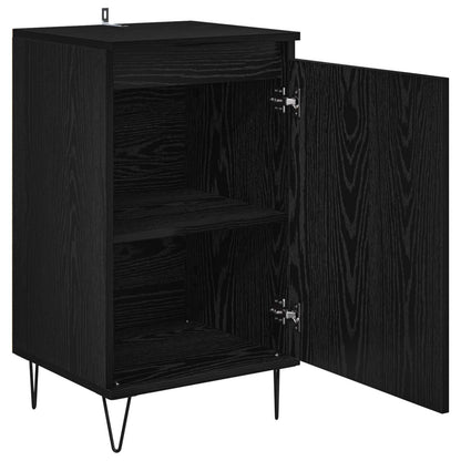 Sideboard Black Oak 40 x 35 x 70 cm Engineered Wood