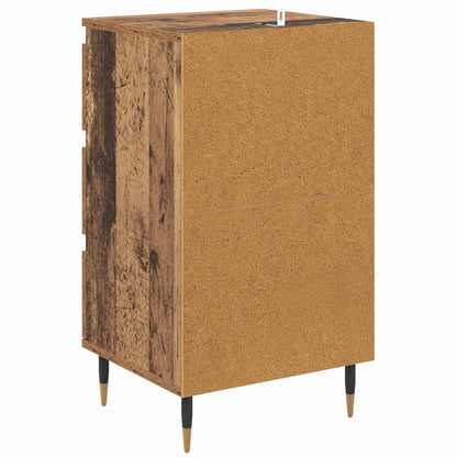 Sideboard with Drawer Old wood 35 x 40 x 70 cm Engineered wood