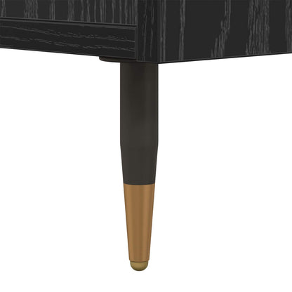 Sideboard Black oak 35 x 40 x 70 cm Engineered Wood