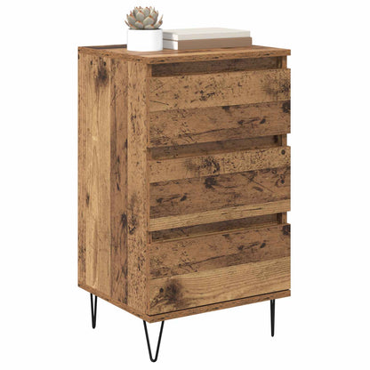Sideboard Old Wood 40 x 35 x 70 cm Engineered Wood and Iron