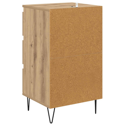 Sideboard Artisan Oak 40 x 35 x 70 cm Engineered Wood and Iron