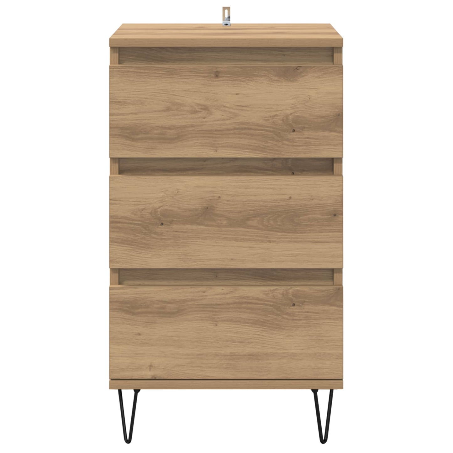 Sideboard Artisan Oak 40 x 35 x 70 cm Engineered Wood and Iron