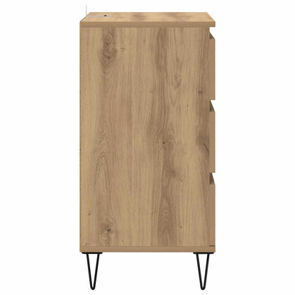Sideboard Artisan Oak 40 x 35 x 70 cm Engineered Wood and Iron