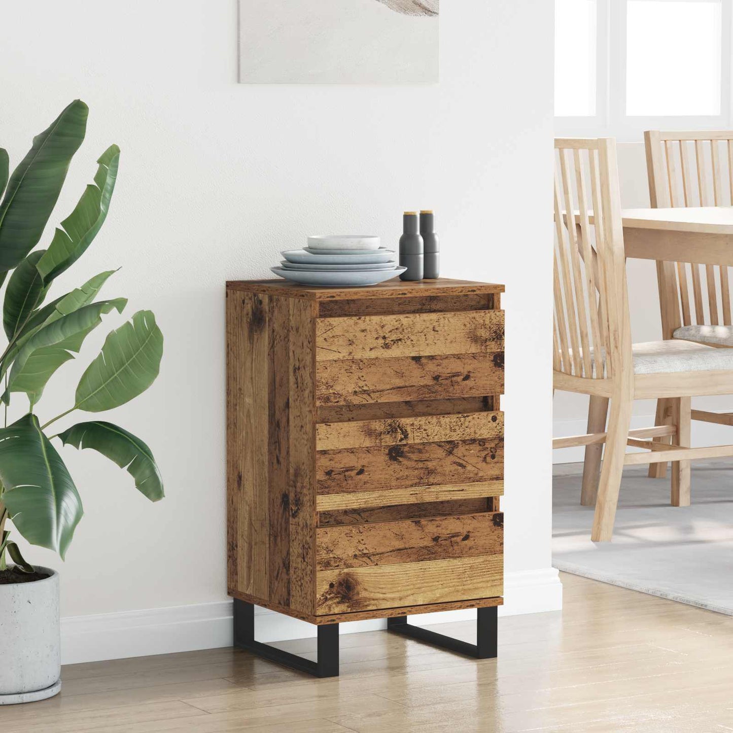 Sideboard with Drawer Old wood Engineered wood