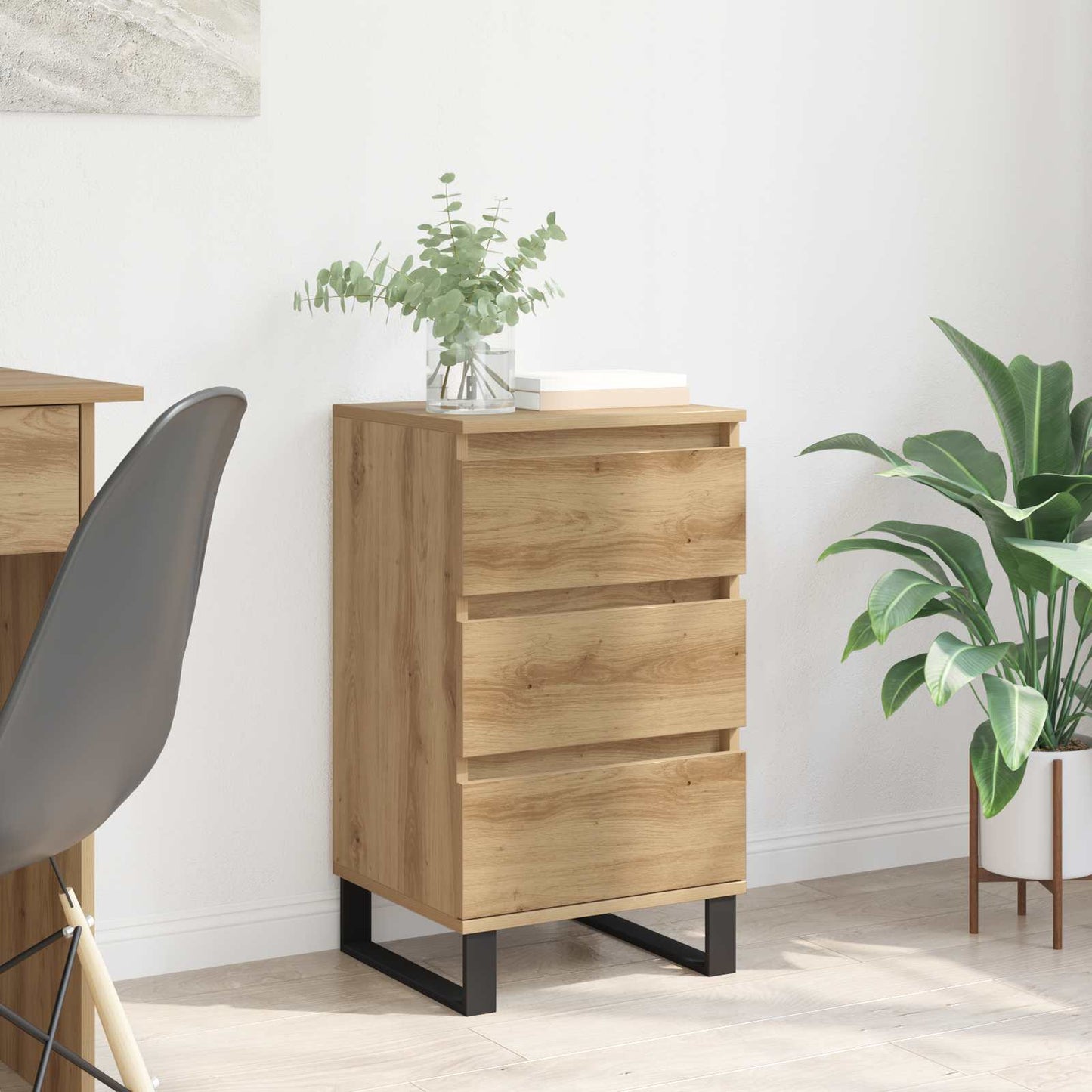 Sideboard Artisan oak Engineered Wood