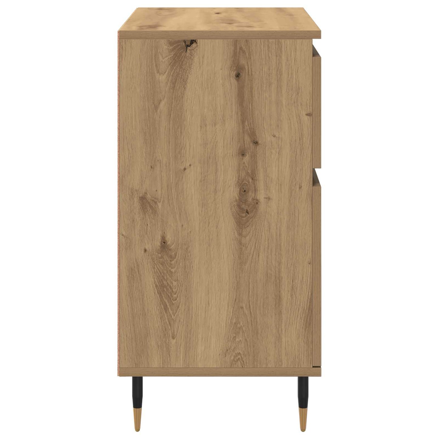 Sideboard Artisan Oak 60 x 35 x 70 cm Engineered Wood and Iron
