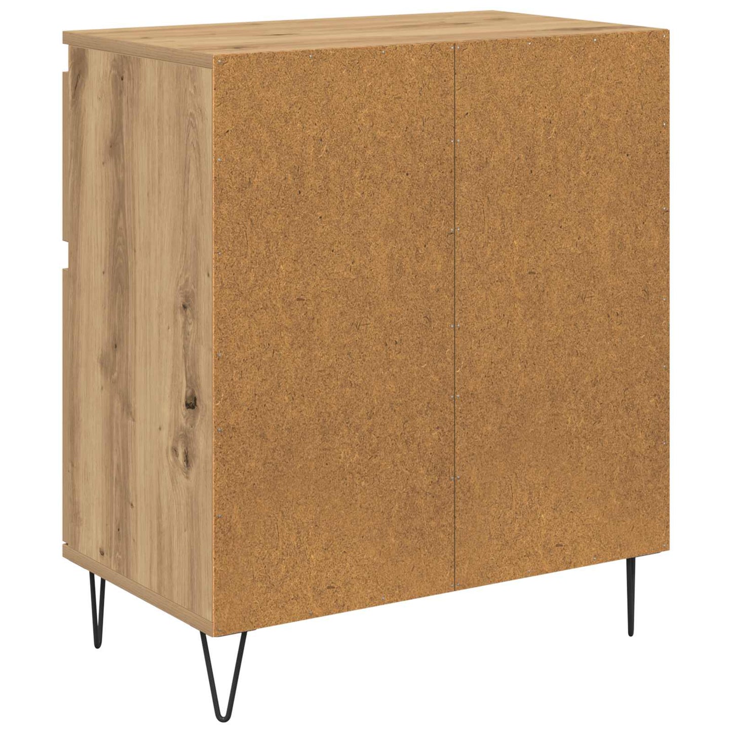 Sideboard Artisan Oak 60 x 35 x 70 cm Engineered Wood and Iron