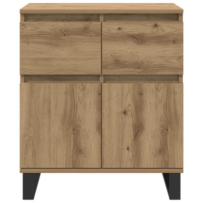 Sideboard Artisan Oak 60 x 35 x 70 cm Engineered Wood and Iron