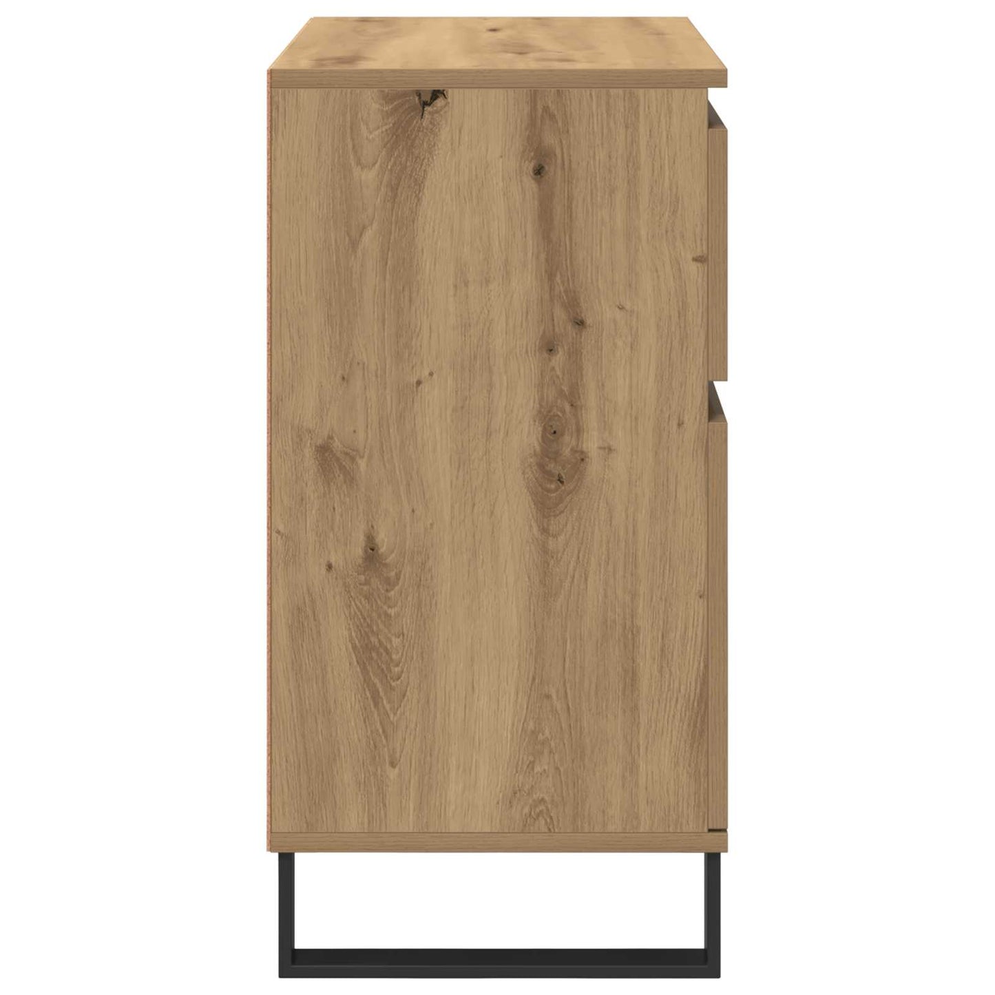 Sideboard Artisan Oak 60 x 35 x 70 cm Engineered Wood and Iron