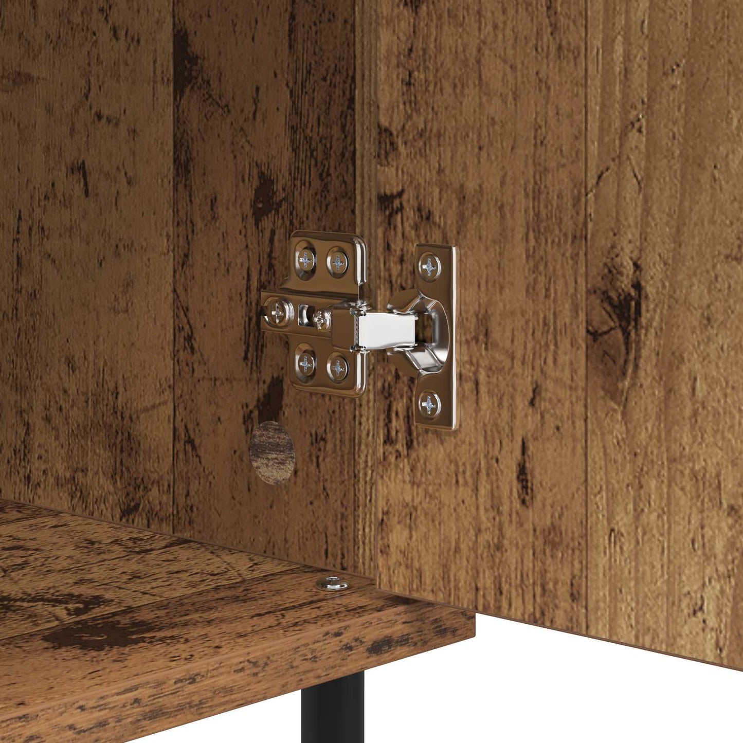 Sideboard Old Wood 40 x 35 x 70 cm Engineered Wood and Iron