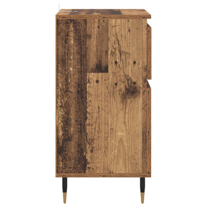 Sideboard Old Wood 40 x 35 x 70 cm Engineered Wood and Iron