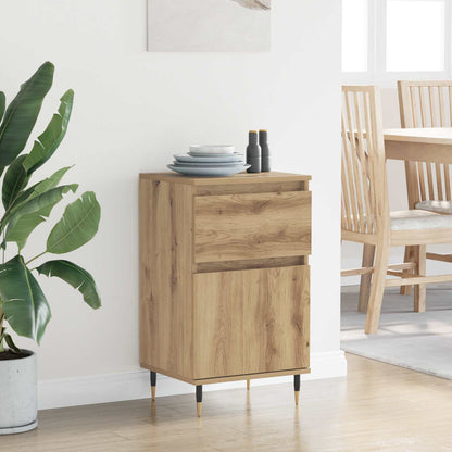 Sideboard Artisan Oak 40 x 35 x 70 cm Engineered Wood and Iron