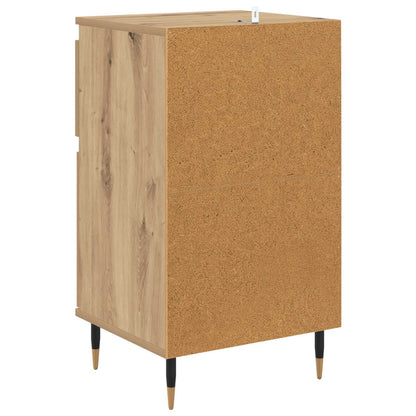 Sideboard Artisan Oak 40 x 35 x 70 cm Engineered Wood and Iron