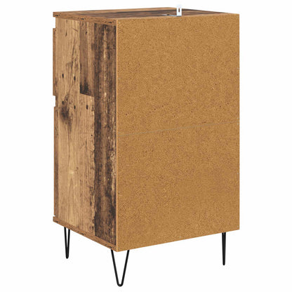 Sideboard with Drawer Old wood 35 x 40 x 70 cm Engineered wood