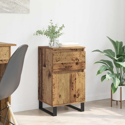 Sideboard with Drawer Old wood 35 x 40 x 70 cm Engineered wood