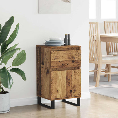 Sideboard with Drawer Old wood 35 x 40 x 70 cm Engineered wood