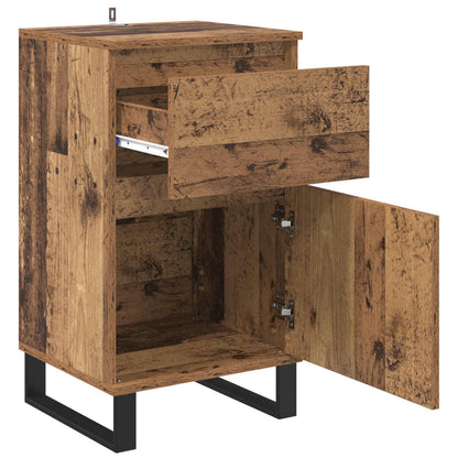 Sideboard with Drawer Old wood 35 x 40 x 70 cm Engineered wood