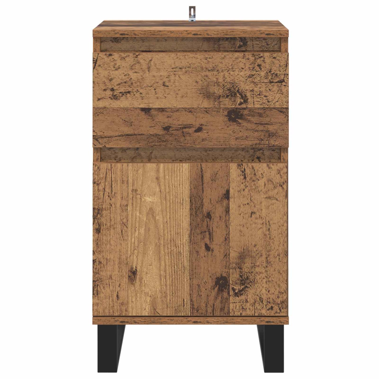 Sideboard with Drawer Old wood 35 x 40 x 70 cm Engineered wood