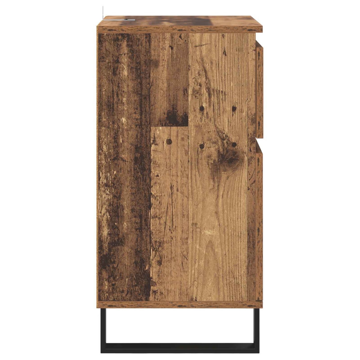 Sideboard with Drawer Old wood 35 x 40 x 70 cm Engineered wood