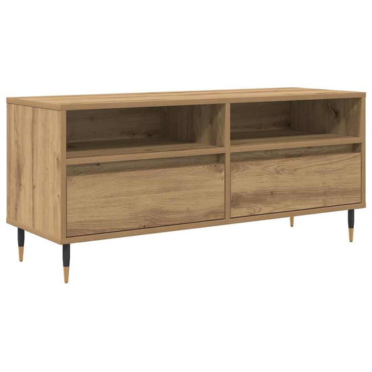 TV Cabinet 100 x 34.5 x 44.5 cm Artisan Oak