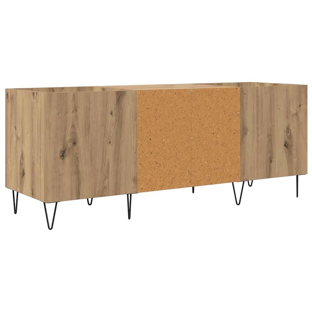 Record Cabinet Artisan Oak 121 x 38 x 48 cm