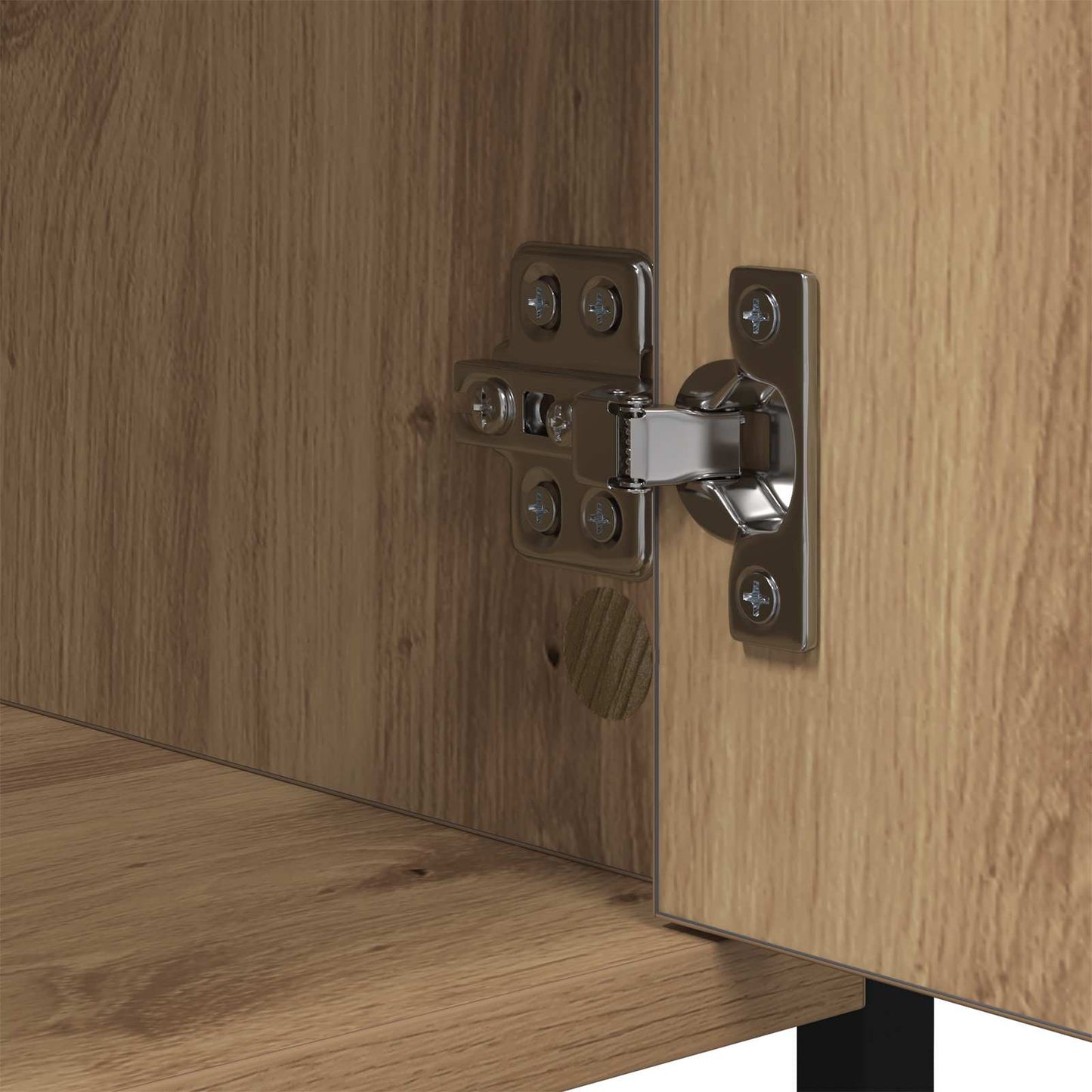 Bedside Cabinet 2 pcs Artisan Oak 40 x 42 x 60cm