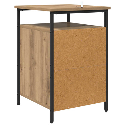 Bedside Cabinet 2 pcs Artisan Oak 40 x 42 x 60cm