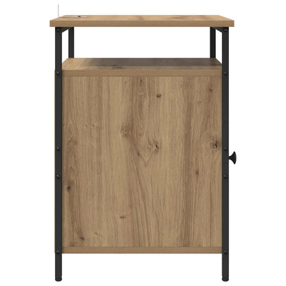 Bedside Cabinet 2 pcs Artisan Oak 40 x 42 x 60cm