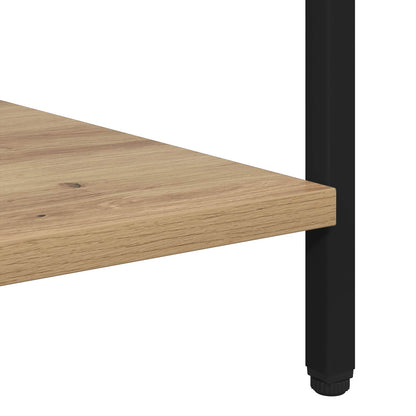 Bedside Table 2 pcs Artisan Oak 40 x 40 x 50 cm Engineered Wood
