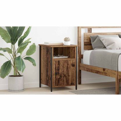 Bedside Cabinet Old Wood 40 x 42 x 60 cm Engineered Wood